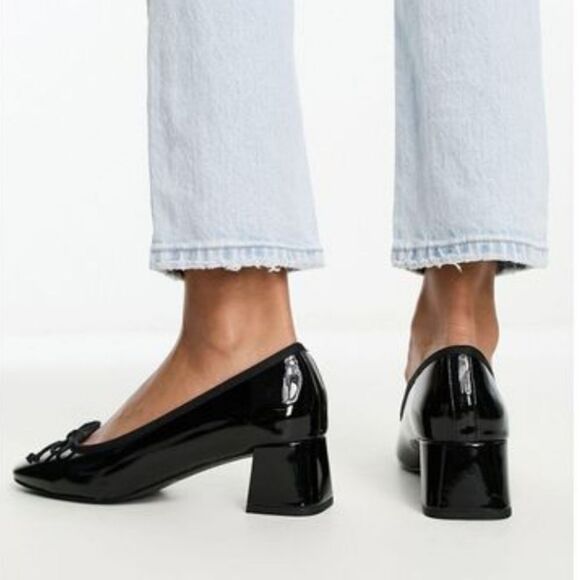 BRAND NEW KATE SPADE NEW YORK WOMEN'S BEV BOW PATENT LEATHER BLOCK HEEL - Picture 15 of 15